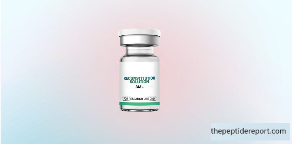 Reconstitution Solution Image Reconstitution Solution for Peptide Therapy